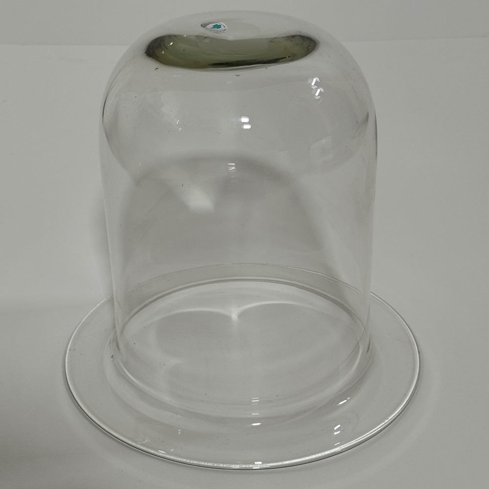 PartyLite Hurricane Glass Candle Holder Clear Flared Rim 10 Inch - Picture 3 of 6